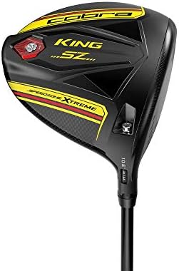 Cobra Golf 2020 Speedzone Extreme Driver Black-Yellow (Men's, Right Hand, UST Helium 5F3, Reg Flex, 10.5)