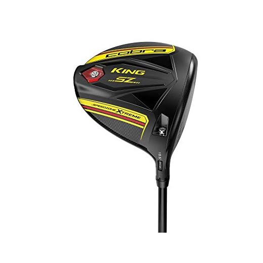 Cobra Golf 2020 Speedzone Extreme Driver Black-Yellow (Men's, Right Hand, UST Helium 5F3, Reg Flex, 10.5)