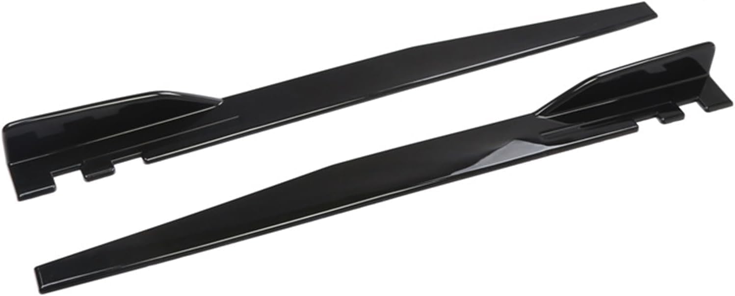 Side Skirts Body Kit Panel Splitter Fit for Hyundai Sonata (2012 2013 2014 2015 2016 2017 2018 2019 2020 2021 2022 2023 2024), Side Skirt Extension Lip Accessories,Black