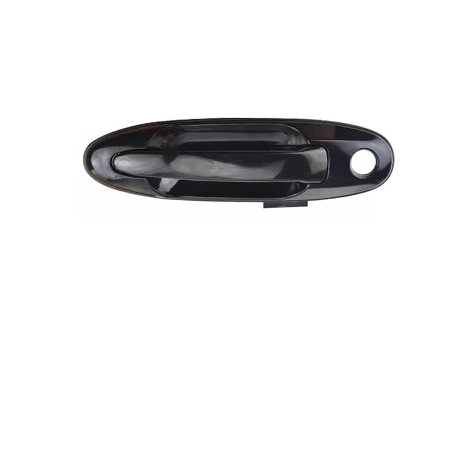 Ldgsuph Black Front Right Silver/Black Exterior Door Handle Knob, Exterior Door Handle Fit For Land Cruiser Lc100 100 Series Fit For Lexus Lx470 1998 1999-2007(Black Front Right)