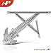 A-Premium Manual Window Regulator Compatible with Chevrolet Colorado GMC Canyon Isuzu i-280 i-290 i-350 i-370 2004-2012 Front Driver Side