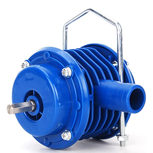 Bomba de broca manual, mini bomba de transferência elétrica autoescorvante portátil bomba de água de