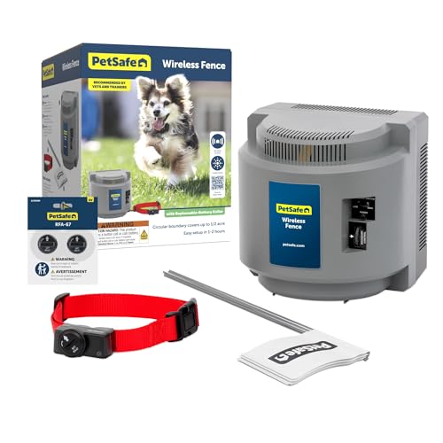 PetSafe Wireless Pet Containment System – 2 Batteries ½ Acre