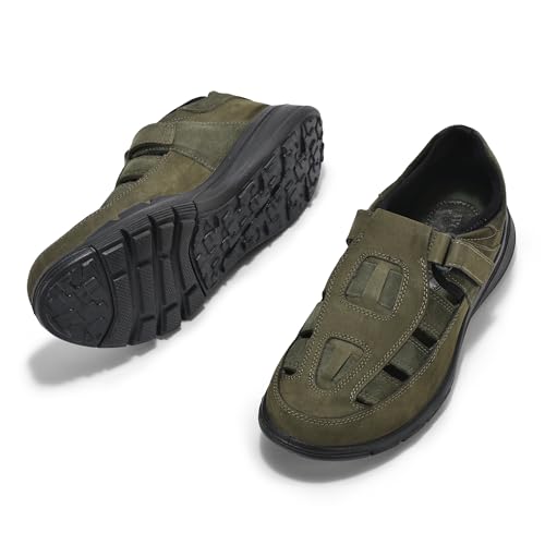 Image of Woodland Men's Leather Sandal