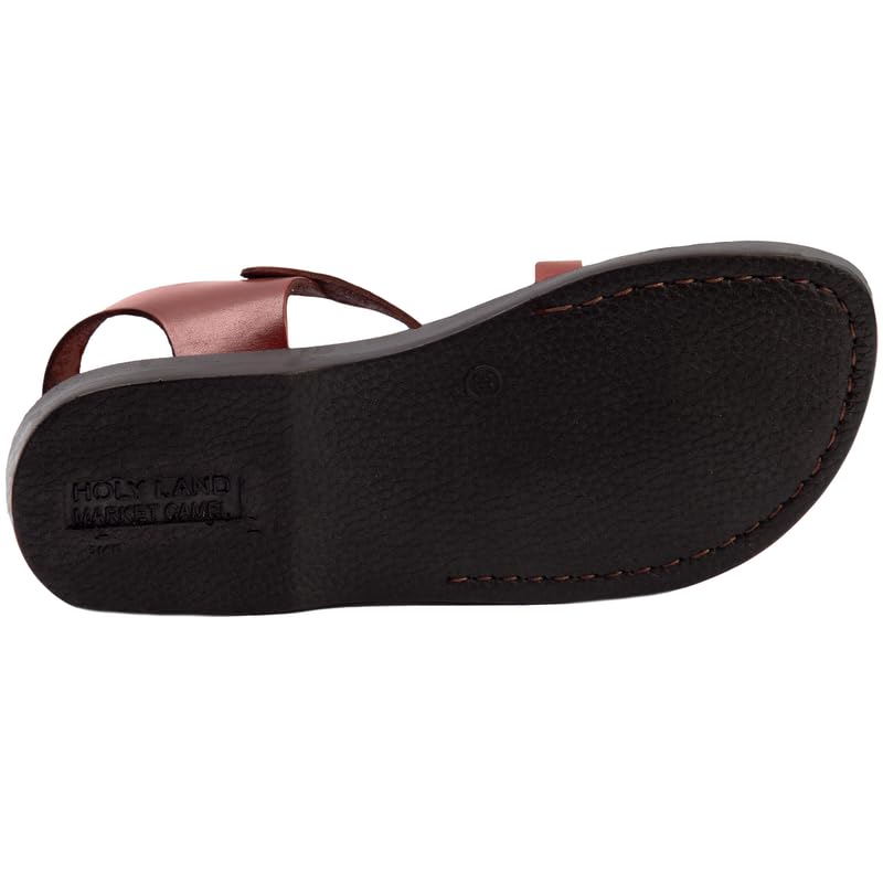 Holy Land Market Men/Women Biblical Jesus Leather Sandals/Slides From Jerusalem (Peter The Fisherman)4