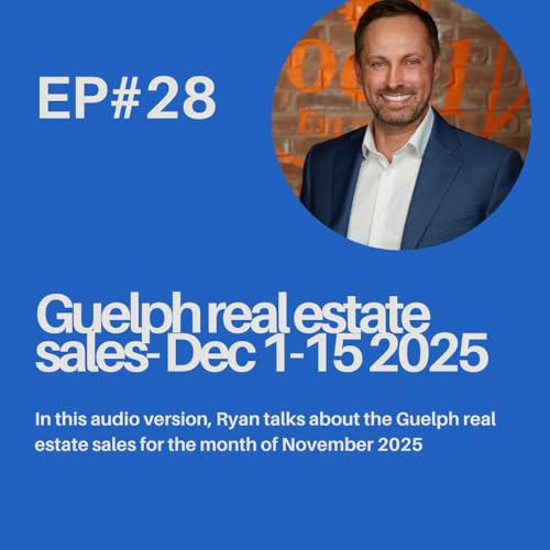 Ep 28: Guelph real estate weekly sales update Dec 1-15 2025