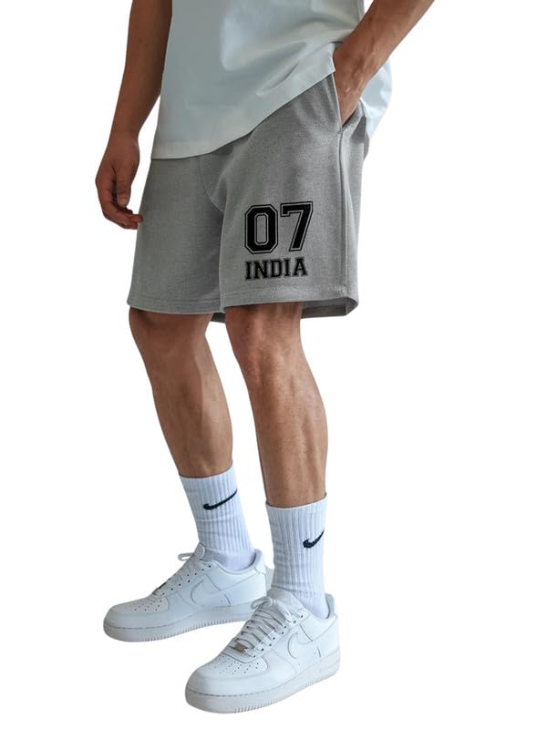 fflirtygo Multi-Activity Men's Shorts: Comfort Cotton Blend, Adjustable Fit, with Deep Pockets for Gym, Sports & Leisure for Men-picture-21