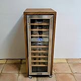 ✅ El frigorífico ha sido revestido a mano por los viejos barriles de vino y por lo tanto se puede ajustar libremente en la habitación. El uso se puede extraer.
