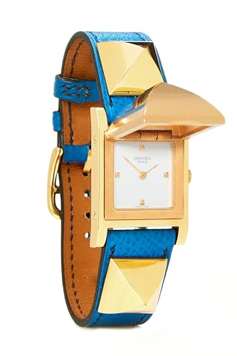 Pre-Loved Blue & Gold Medor Watch, Blue2
