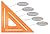 Swanson Tool T0701 12-Inch Speedlite Square Layout Tool (Structural Foam Plastic Orange)