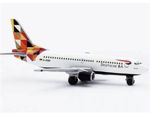 Preisvergleich Produktbild 511490 - Herpa Wings - Boeing 737-300 Deutsche BA - Bauhaus
