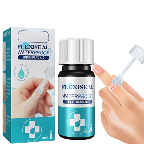 Liquid Bandage,Skin Glue for Wounds Human,Waterproof Wound Care for Cuts & Scrapes – 10ml Breathable Healing Gel, Quick-Drying Protective Film for Minor Wounds, First Aid Essential
