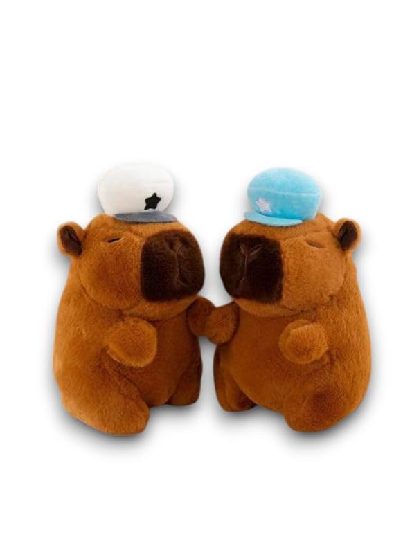 Image of Capybara Soft Toy for Baby Girl Capy baraTeddy Bear Plush Toys for Kids Cuddly Stuffed Animal plushie & Huggable Gifts Toys Toddlers Boys & Girls 28cm