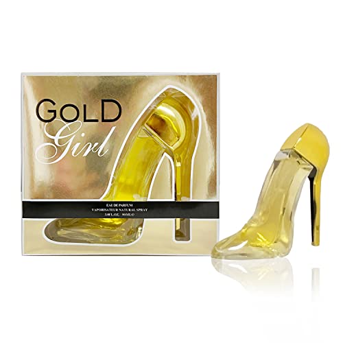 Meta-Bosem Gold Girl, Women's Fragrance Eau De Parfum Natural Spray Perfume - Floral Vanilla Notes - Fresh Scent - Great Holiday Gift - For All Day Use - A Classic Bottle, 3.0 Fluid Ounce/90 Ml (Gold Girl, 3.0 Fl.oz.) #TOP6