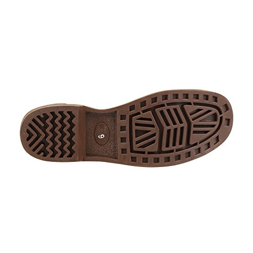 Servus 6" Neoprene Steel Toe Men's Work Boots with Chevron Outsole, Copper & Tan (22105)4