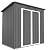 Jaxilyn 4x6 ft Metal Shed Outdoor Storage Shed,Metal Steel Utility Tool Shed Storage House with Double Lockable Doors and Air Vent for Backyard Garden Patio Lawn Gray