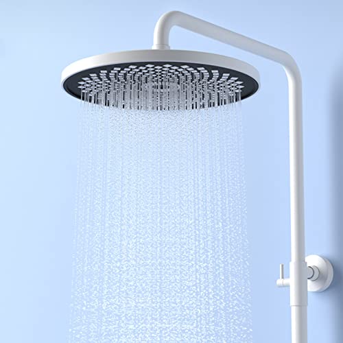 Piste de douche et ensemble de douche 9 pouces avec bec de baignoire