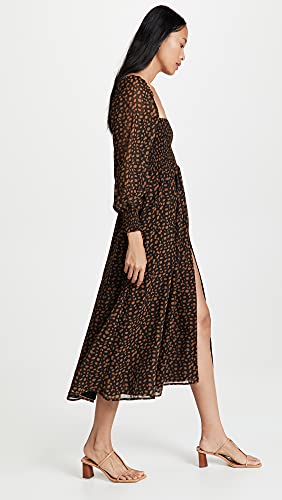 o.p.t Women's Classic Smocked Maxi Dress4