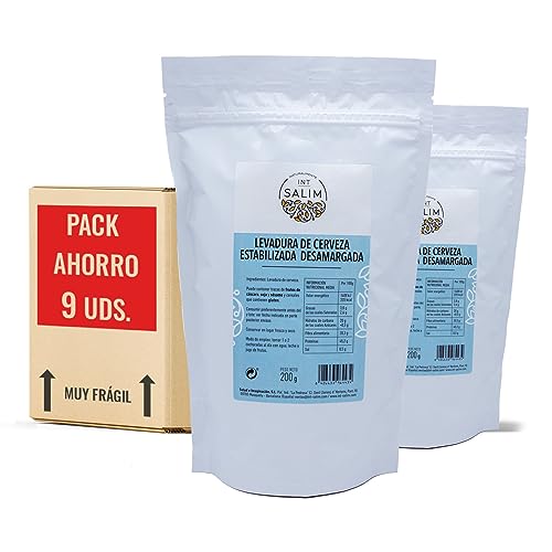 INT SALIM - LEVADURA DE CERVEZA PACK 9 UDS.
