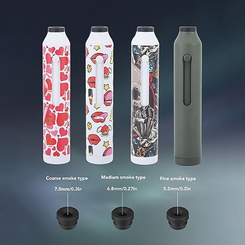 Image of CHICIRIS Handheld Ashtray, Portable Car Cigarette Holder Ash Tray for Home Office Outdoor Smoking, 5.5in ()