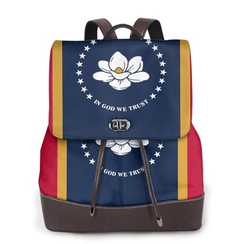 Sac à dos Mississippi en cuir noir un style élégant et durable pour votre ordinateur portable