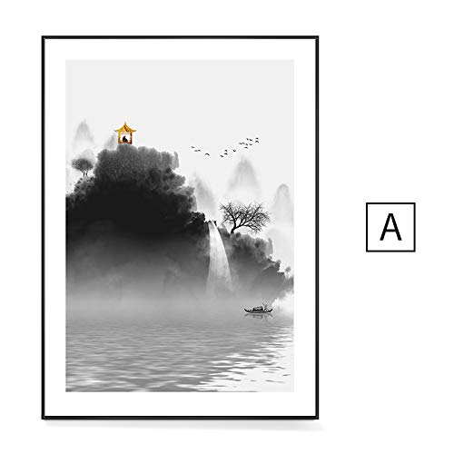 Affiche imprimer décor art abstrait nature 3 pièces sans cadre