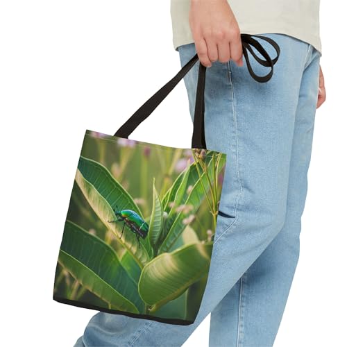 Premium Beetle Design Tote Bag - Reinforced Stitching and Nature-Inspired Theme3