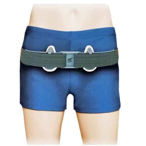 Faja Lumbar Ajustable para Hernia Masculina