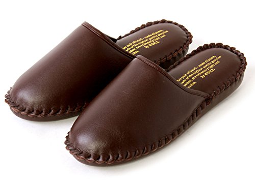 [�E�B���N��] ���v ���U�[�X���b�p �����Y �a�m[fm] L(��24.5cm�`25.5cm) D.BROWN