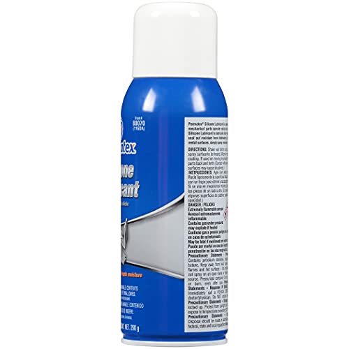 Permatex 80070 Silicone Spray Lubricant, 10.25 Oz. Net Aerosol Can #TOP3