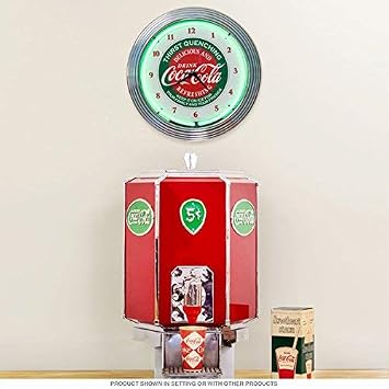 Coca-Cola Evergreen Neon Clock