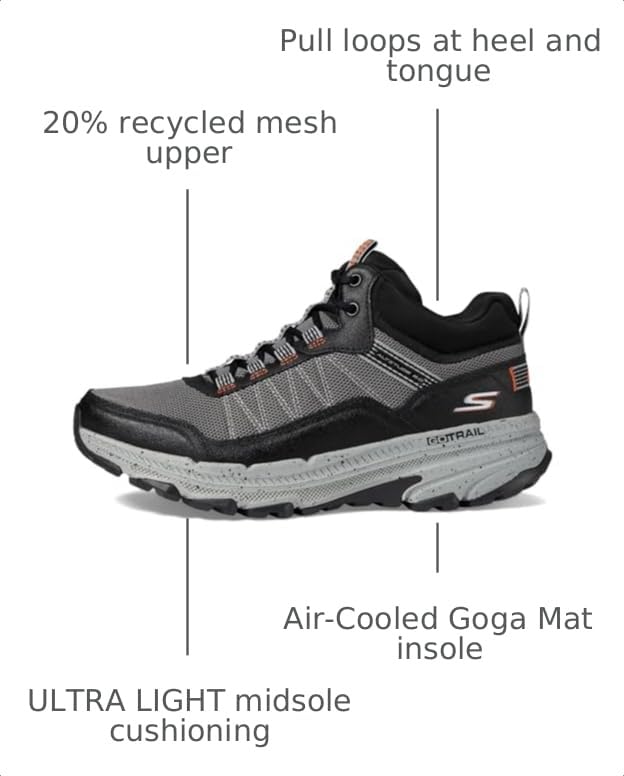 Image of Skechers Mens Go Run Trail Altitude 2.0 - Ridgetop Midtop