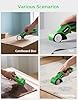 Cardboard Cutter, Rechargeable Cordless Electric Scissors, 4V Upgrade Motor Electric Box Cutter with 2 Blades, Safety Lock & LED Light, Powerful Cutting for Cardboard Box, Plastic, Leather #5