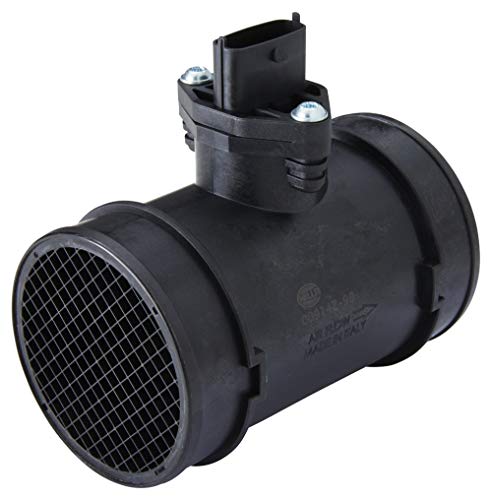 Débitmètre Masse Air HELLA 8ET 009 142-351 - 5 Pôles, Vissé - Compatible Mercedes-Benz SLK R171
