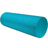ZORVYX Faszienrolle Wirbelsäule Rücken 45×14,5cm Weich Schaumstoffrolle für Massage und Entspannung, Foam Roller für Fitness Dehnen Yoga und Pilates Zu Hause