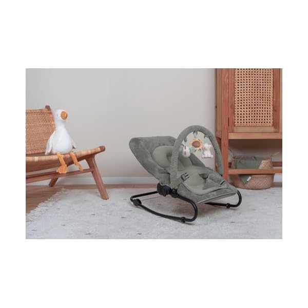 Little Dutch 7090.OLIVE Kinderwippe Babywippe - Little Farm olive – Bild 3
