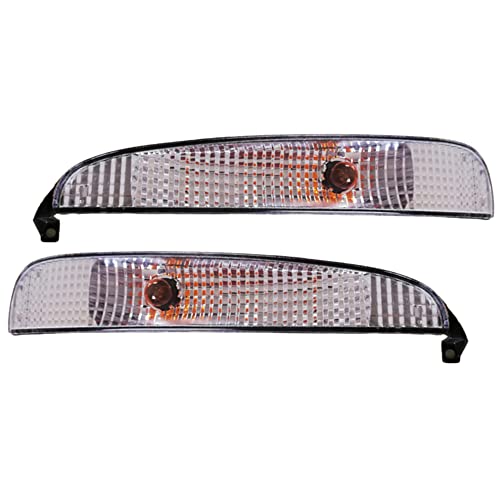 BATLAM 2 Peças Luzes De Sinalização Frontal 9408200221 9408200321 24V Para Mercedes Benz Axor Truck