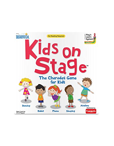 Funskool Games, Kids On Stage, Educational charade game for kids, 2 - 6 players, Ages 3 years and above