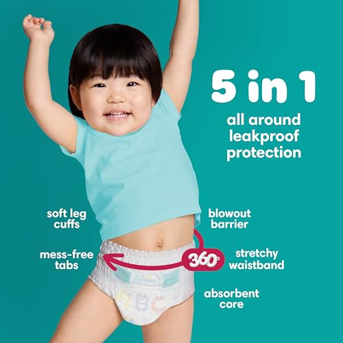 Pampers Diapers - Cruisers 360° - Size 4, 21 Count, up to 100% Leakproof Fit, Designed for Active Babies, Pull On Diaper - image 9