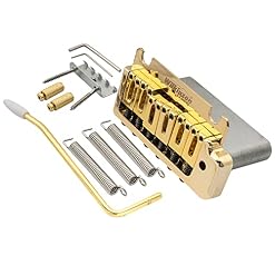 Wilkinson 52,5mm Bloc Complet Chevalet Tremolo Bridge Vibrato Guitare ST Bras Pop-In 2-Point pour American Standard ou… - Les Beatles, Paul McCartney, John Lennon, RIngo Starr, George Harrison