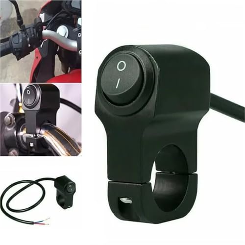 Bouton démarrage moto et switch phares pour sorties nocturnes