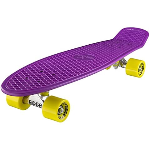Mini Cruiser Ridge Skateboards 27" Púrpura Cover