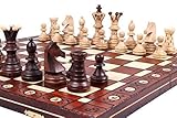 The Jarilo, Unique Wood Chess Set, Pieces, Chess Board and Chess Piece Storage