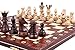 The Jarilo, Unique Wooden Chess Set, Pieces, Chess Board and Chess Piece Storage