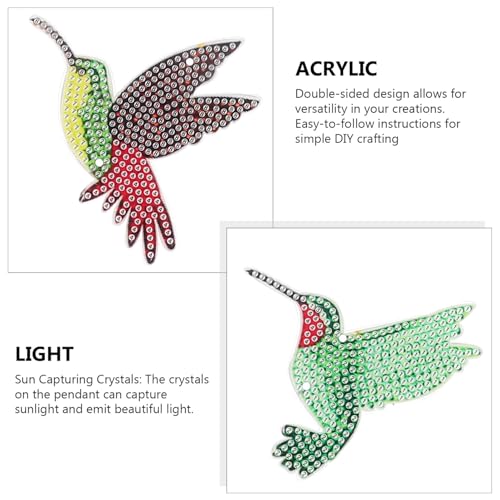 Attrape-soleil oiseau à offrir, suspension créative déco maison unique - 4