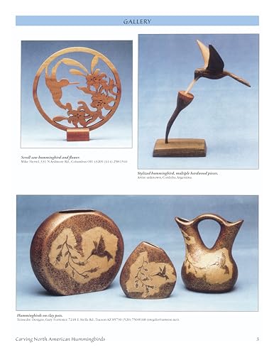 Carving North American Hummingbirds & Their Habitat: Includes: Special Habitat Carving and Construction Details - Image 7