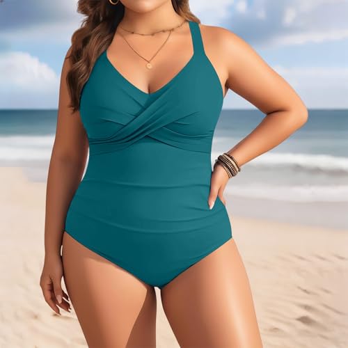 Maillot de bain rétro grande taille idéal pour vos vacances à la mer - 3