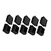 SODIAL(R) Plastico tubo cuadrado de acoplamiento tapon obturador gorra x 40 mm...