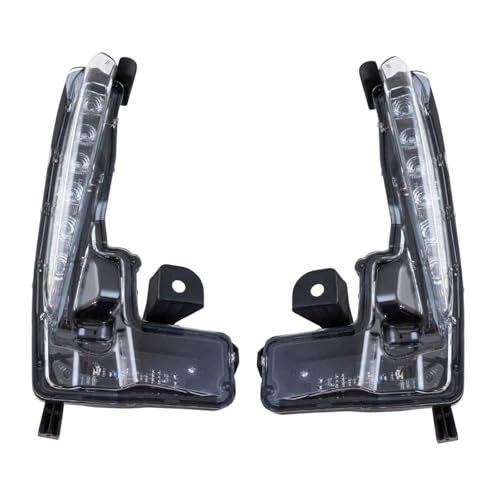 GUOHOQIX Front Bumper Mounted Daytime Running Light DRL Left & Right Pair for Toyota for Corolla 2017-2018 2 Piece