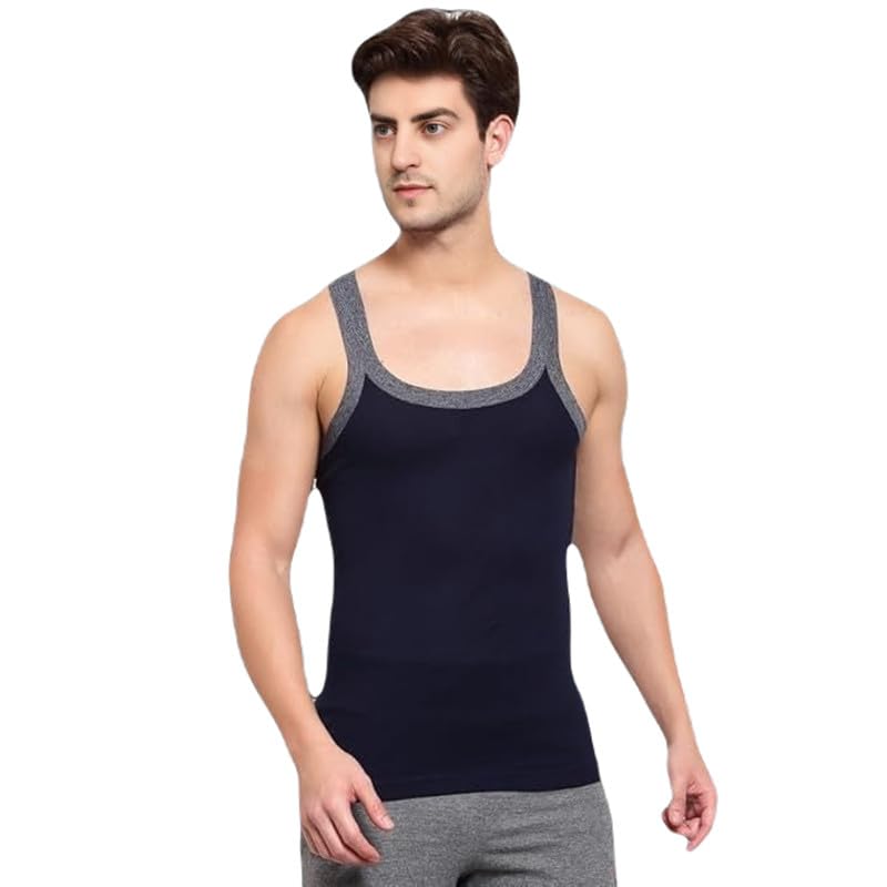Image of INNERO Men's Gym Vest, Soft Cotton Vest Fot Men, (Pack of 1)
